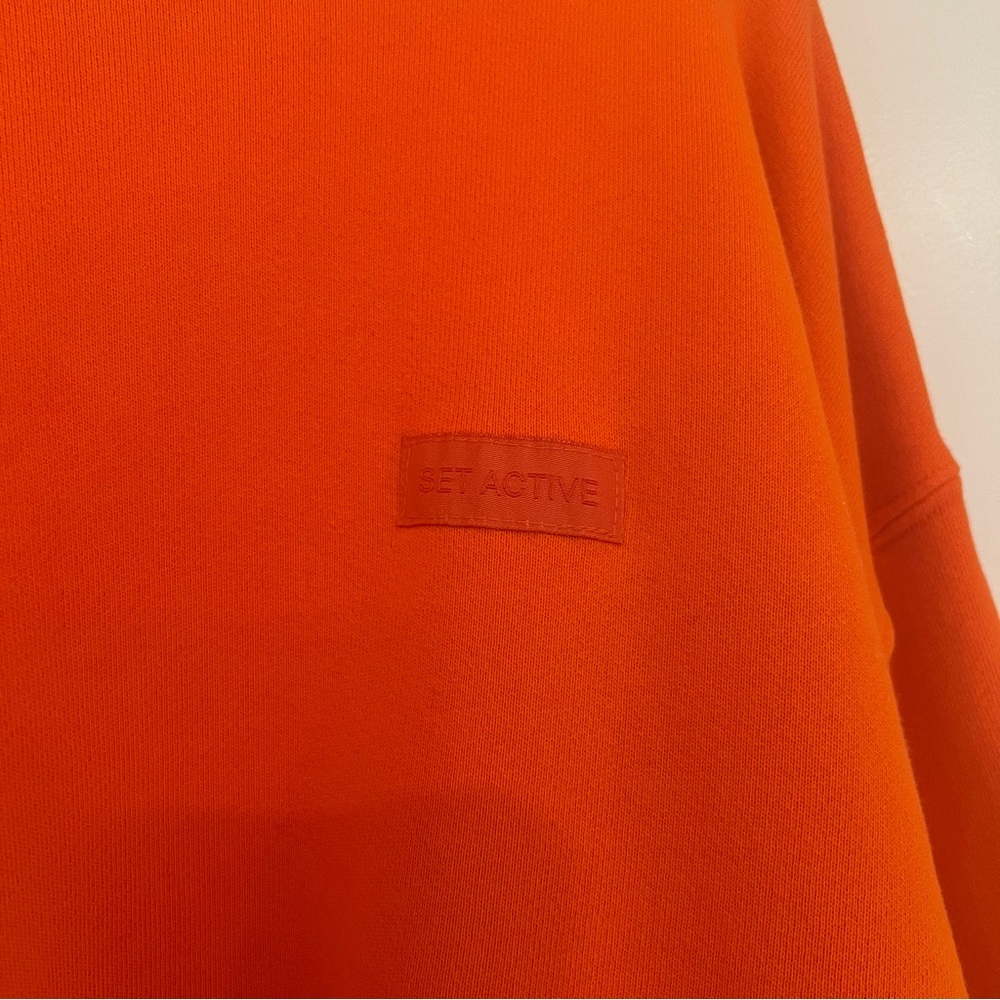 Set Active Classic Sweatshirt - Heat Orange - Picture 5 of 10